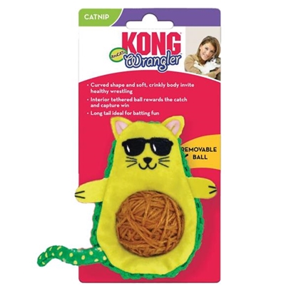 Picture of KONG Wrangler Avocado Cat Toy | Catnip & Play